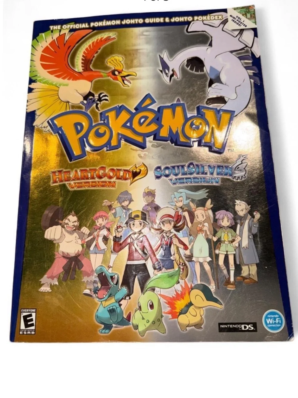 Pokemon HeartGold SoulSilver Version Nintendo DS Official Johto Guide & Pokédex